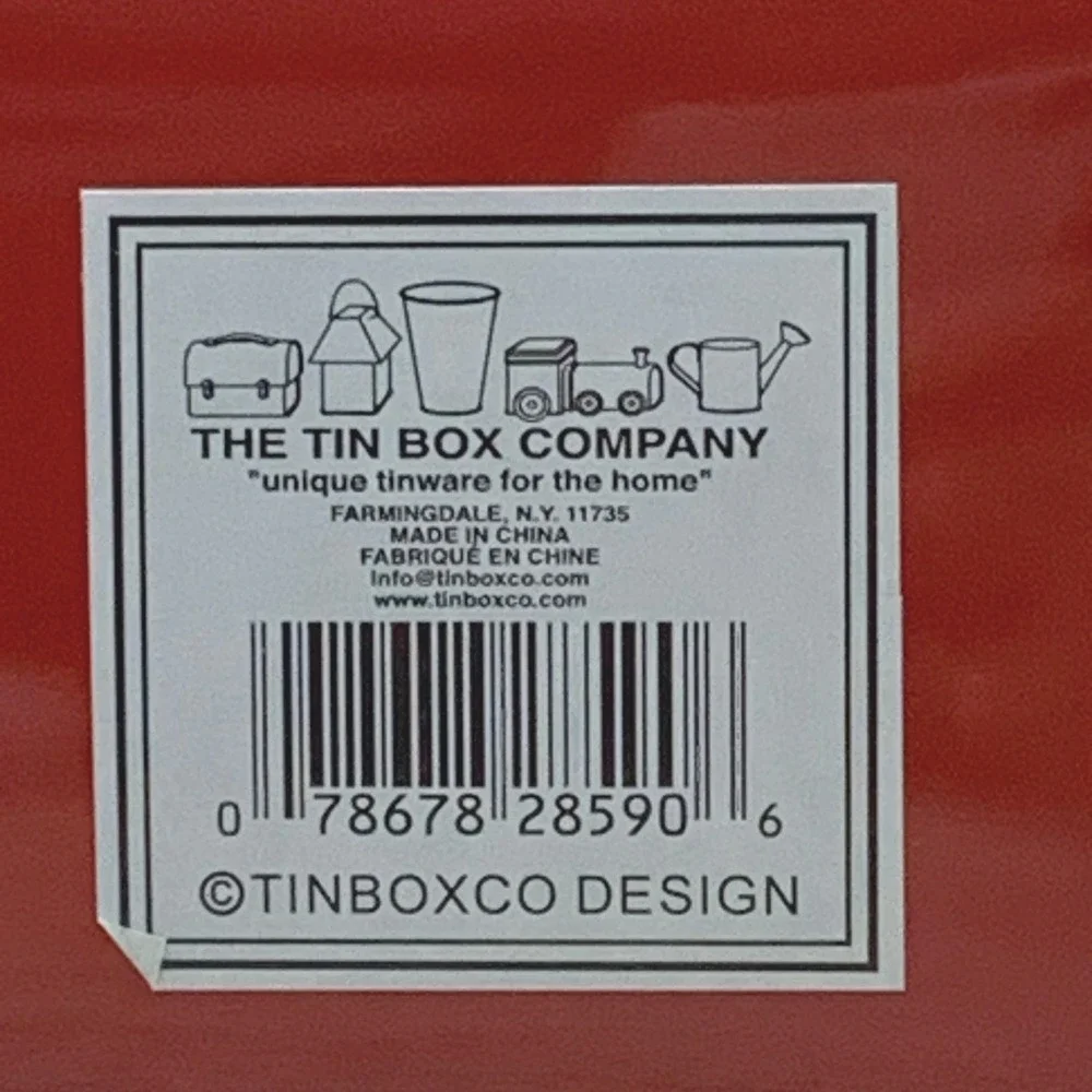 The Tin Box Company charming red